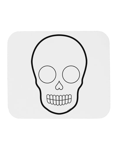 Design Your Own Day of the Dead Calavera Mousepad-TooLoud-White-Davson Sales