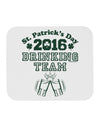 St Patricks Day Drinking Team Mousepad-TooLoud-White-Davson Sales