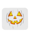 Halloween Glow Smiling Jack O Lantern Mousepad-TooLoud-White-Davson Sales