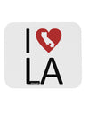 I Heart Los Angeles Mousepad-TooLoud-White-Davson Sales