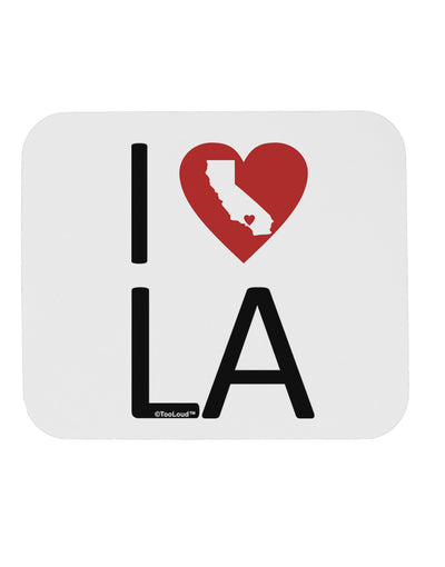 I Heart Los Angeles Mousepad-TooLoud-White-Davson Sales