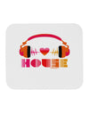 Heart House Mousepad-TooLoud-White-Davson Sales