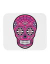 Version 4 Pink Day of the Dead Calavera Mousepad-TooLoud-White-Davson Sales