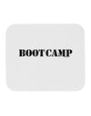 Bootcamp Military Text Mousepad-TooLoud-White-Davson Sales