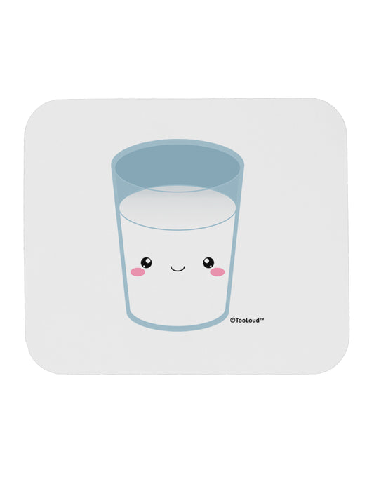 Cute Matching Milk and Cookie Design - Milk Mousepad by TooLoud-TooLoud-White-Davson Sales