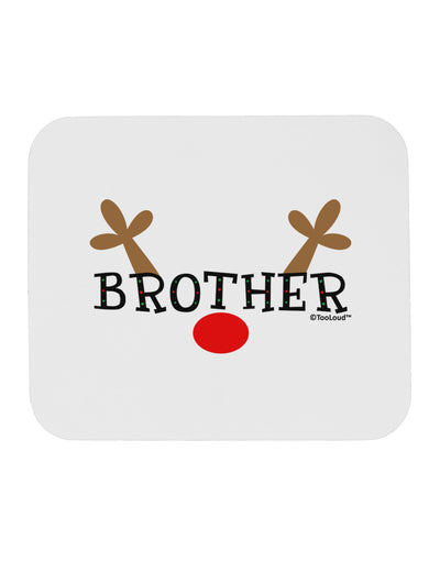 Matching Family Christmas Design - Reindeer - Brother Mousepad by TooLoud-TooLoud-White-Davson Sales