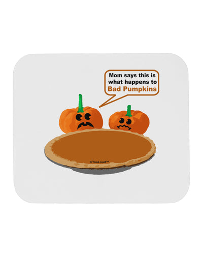 Bad Pumpkins Mousepad-TooLoud-White-Davson Sales