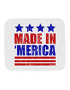 Made in Merica - Stars and Stripes Color Design Mousepad-TooLoud-White-Davson Sales