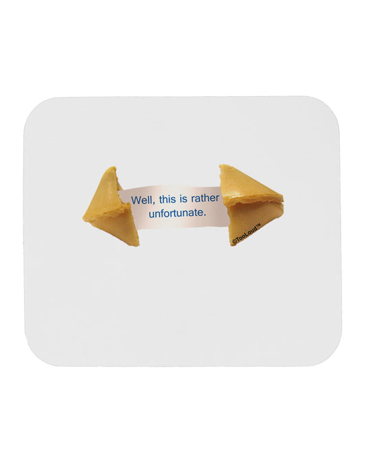 Unfortunate Cookie Mousepad-TooLoud-White-Davson Sales
