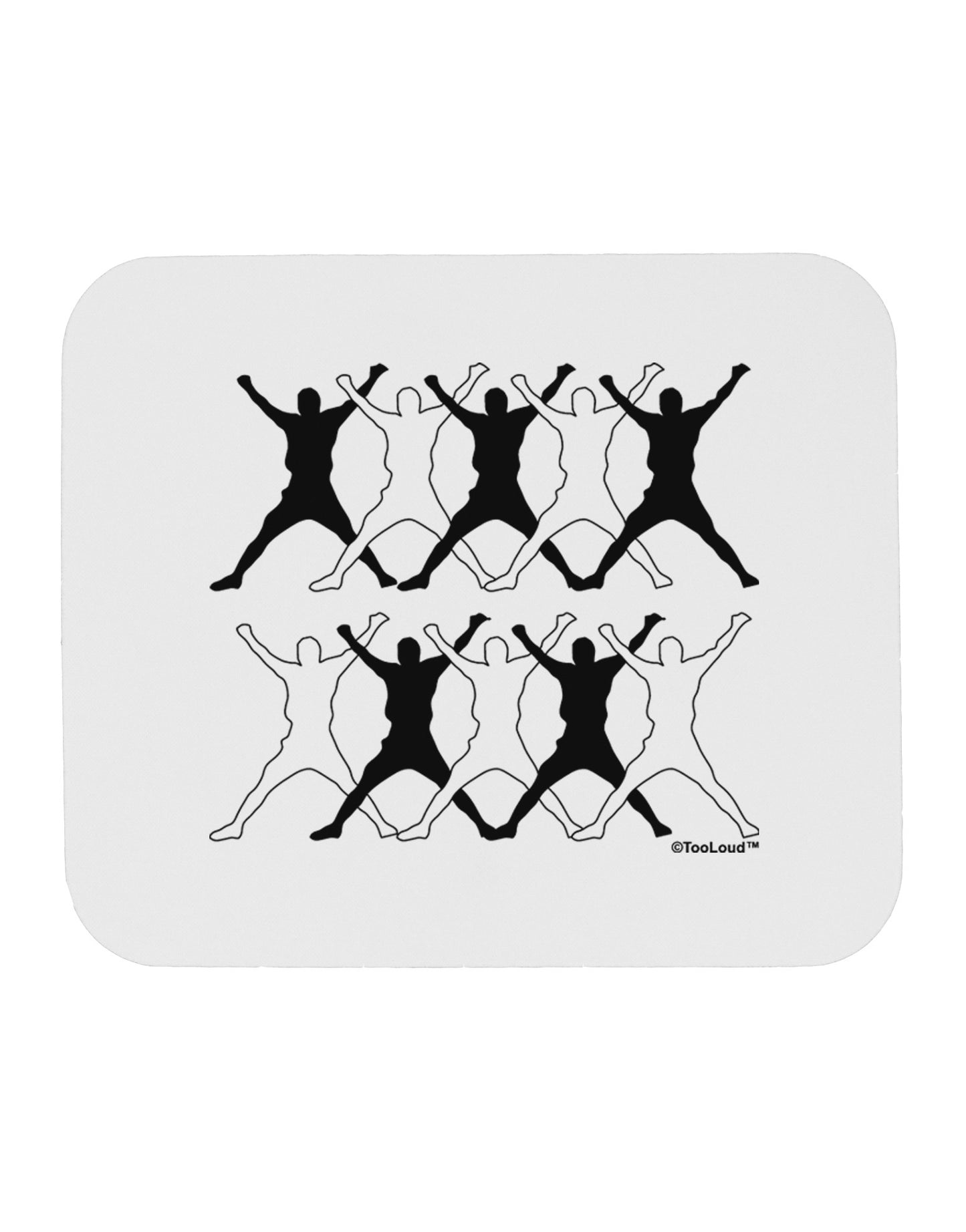 Ten Lords A Leaping Mousepad-TooLoud-White-Davson Sales