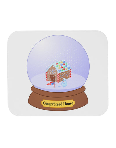 Little Gingerbread House Snow Globe Mousepad by TooLoud-TooLoud-White-Davson Sales