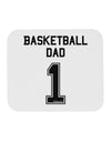 Basketball Dad Jersey Mousepad by TooLoud-TooLoud-White-Davson Sales