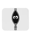 Funny Eyes Peeking Out of Zipper Mousepad by TooLoud-TooLoud-White-Davson Sales