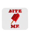 Bite Me Ice Cream Mousepad-TooLoud-White-Davson Sales