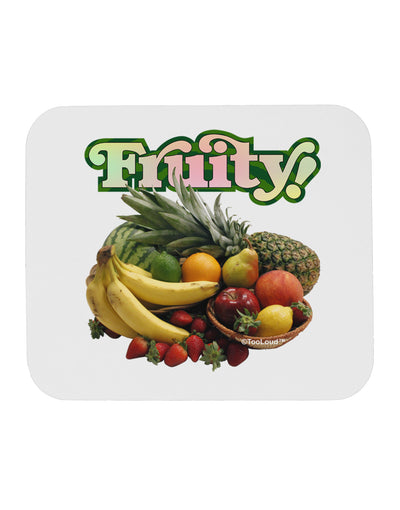 Fruity Fruit Basket Mousepad-TooLoud-White-Davson Sales