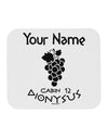 Personalized Cabin 12 Dionysus Mousepad by TooLoud-TooLoud-White-Davson Sales