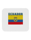 Ecuador Flag Mousepad-TooLoud-White-Davson Sales