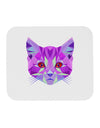 Geometric Kitty Purple Mousepad-TooLoud-White-Davson Sales