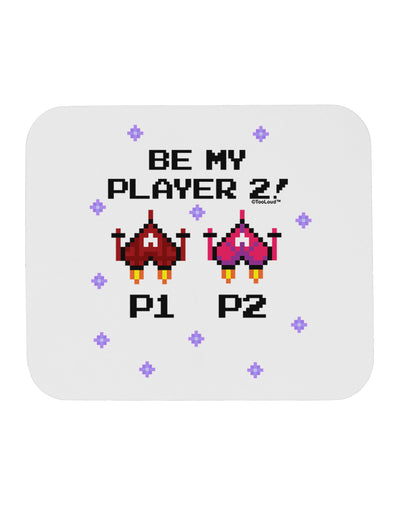 Be My Player 2 Mousepad-TooLoud-White-Davson Sales