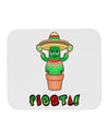 Fiesta Cactus Poncho Text Mousepad by TooLoud-TooLoud-White-Davson Sales