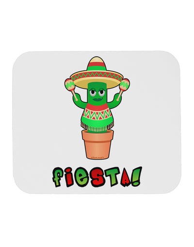 Fiesta Cactus Poncho Text Mousepad by TooLoud-TooLoud-White-Davson Sales