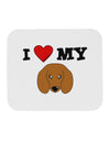 I Heart My - Cute Doxie Dachshund Dog Mousepad by TooLoud-TooLoud-White-Davson Sales