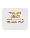 4th Be With You Beam Sword Mousepad by TooLoud-TooLoud-White-Davson Sales