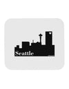 Seattle Skyline with Space Needle Mousepad by TooLoud-TooLoud-White-Davson Sales