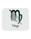 Virgo Symbol Mousepad-TooLoud-White-Davson Sales