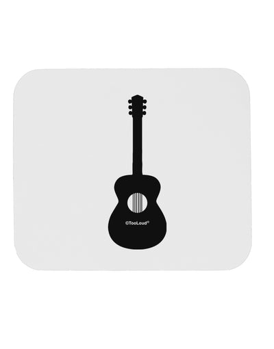 Acoustic Guitar Cool Musician Mousepad by TooLoud-TooLoud-White-Davson Sales