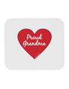 Proud Grandma Heart Mousepad by TooLoud-TooLoud-White-Davson Sales