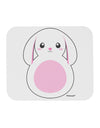 Cute Bunny with Floppy Ears - Pink Mousepad by TooLoud-TooLoud-White-Davson Sales