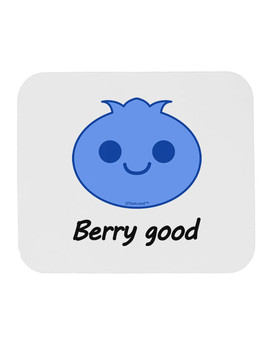 Blueberry - Berry Good Mousepad-TooLoud-White-Davson Sales