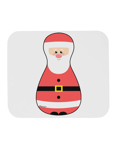 Cute Santa Matryoshka Nesting Doll - Christmas Mousepad-TooLoud-White-Davson Sales