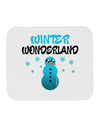 Winter Wonderland Snowman Mousepad-TooLoud-White-Davson Sales