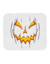 Scary Glow Evil Jack O Lantern Pumpkin Mousepad-TooLoud-White-Davson Sales