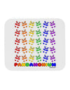 Pandamonium Rainbow Pandas Mousepad by TooLoud-TooLoud-White-Davson Sales