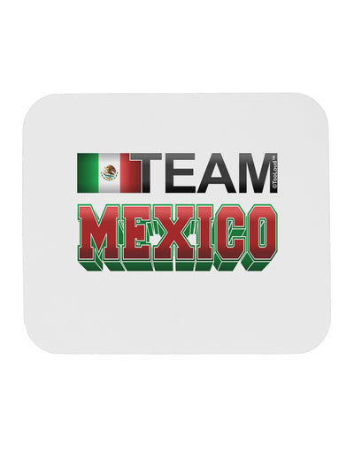 Sporty Team Mexico Mousepad-TooLoud-White-Davson Sales