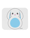 Cute Bunny with Floppy Ears - Blue Mousepad by TooLoud-TooLoud-White-Davson Sales