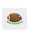 Football Turkey Happy Thanksgiving Mousepad-TooLoud-White-Davson Sales