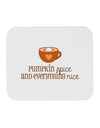 Pumpkin Spice and Everything Nice Mousepad-TooLoud-White-Davson Sales