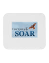 Don't Just Fly SOAR Mousepad-TooLoud-White-Davson Sales