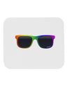 Pride Rainbow Glasses Mousepad by TooLoud-TooLoud-White-Davson Sales