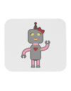 Cute Robot Female Mousepad by TooLoud-TooLoud-White-Davson Sales