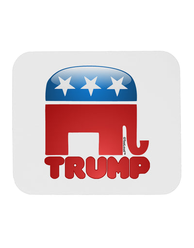TooLoud Trump Bubble Symbol Mousepad-TooLoud-White-Davson Sales