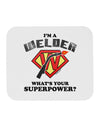 Welder - Superpower Mousepad-TooLoud-White-Davson Sales