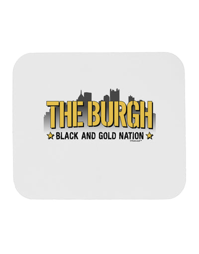 The Burgh Mousepad-TooLoud-White-Davson Sales