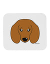 Cute Doxie Dachshund Dog Mousepad by TooLoud-TooLoud-White-Davson Sales