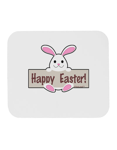 Cute Bunny - Happy Easter Mousepad by TooLoud-TooLoud-White-Davson Sales