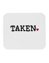 Taken Mousepad by TooLoud-TooLoud-White-Davson Sales